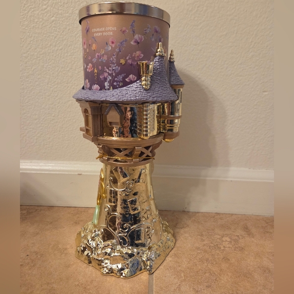 Bath and Body Works DISNEY PRINCESS 2 Collection Rapunzel Candle Holder Tower - Picture 7 of 8